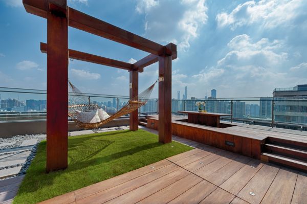 Rooftop Deck Building
