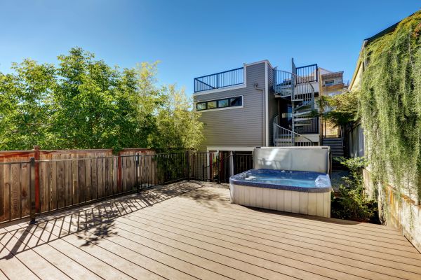 Hot Tub Deck Installation