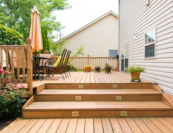 Cost of Wooden Patio Installation in Columbia