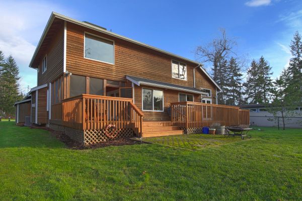 Cedar Deck Building